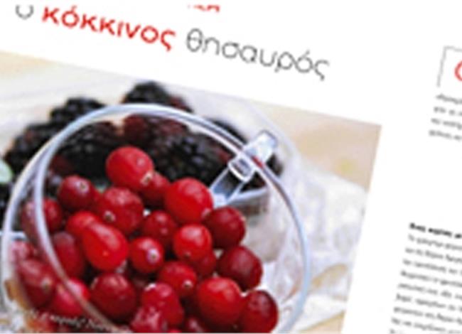 Κράνμπερι: Ο κόκκινος θησαυρός Κράνμπερι: Ο κόκκινος θησαυρός